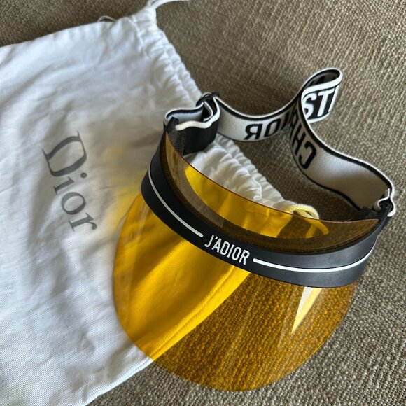 Dior DiorClub Yellow Visor